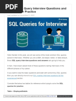 SQL Queries Pitanja