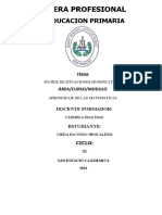 Matriz de Situaciones Significativas PDF