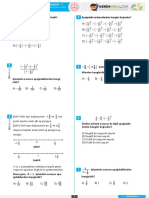 7.3.1 Rasyonel Sayılarla İşlemler - 1 (Dört İşlem, Çok Adımlı İşlemler, Karesi Ve Küpü) - MEB Çıkmış Sorular PDF