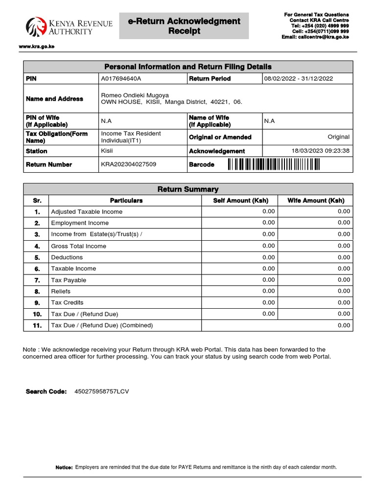 Receipt PDF PDF Taxes Government Finances