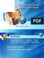 Gambaran Umum Sistem Informasi PDF