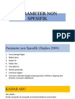 TM 5. Parameter Non Spesifik (Kadar Abu - Sisa Pelarut)