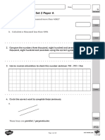 Year 4 Reasoning Test Set 2 Paper A