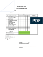 Rubrik Penilaian DPL