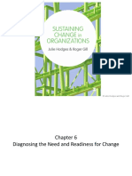 Chapter 6 Diagnosing The Need and Readiness For Change