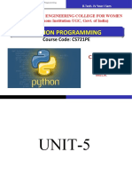 Unit-5 Python