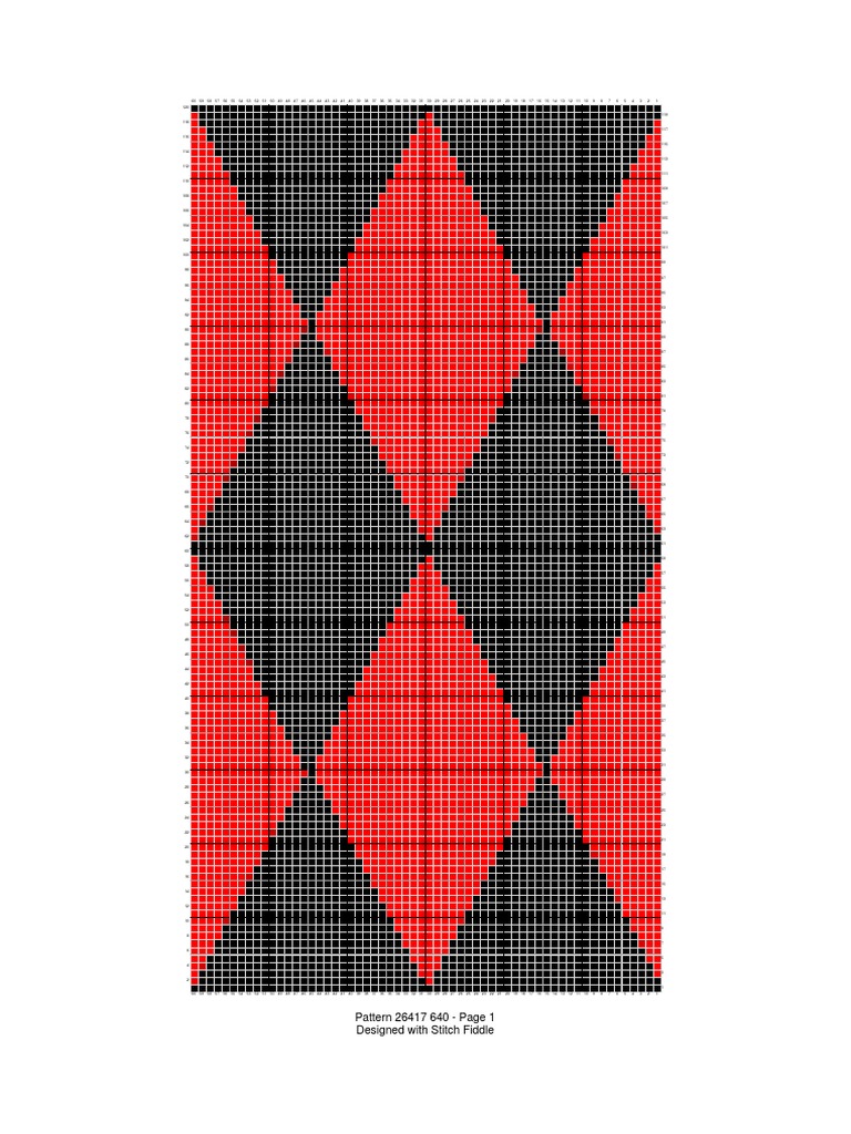 Pattern 26417 640 - Stitch Fiddle | PDF