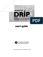 Drainage Requirements in Pavements (DRIP) User Manual