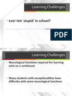 Learning Challenges