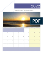 Plantilla Calendario Julio