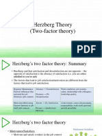 Note Herzberg Theory