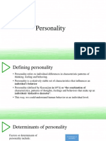 Note Personality