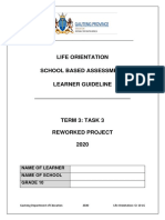 Life Orientation Project Guide