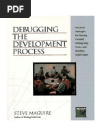 Debugging The Development Process