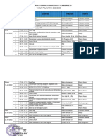 Jadwal Fortasi 2022-2023