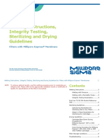 Millipore Express Membrane Wetting Guideug Ug4224en Ms PDF