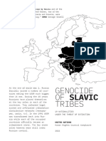 Genocide of Slavic Tribes 2022 UN HRCC