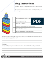 Ordering Instructions Home Learning Task