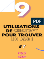 Utilisation de chatGPT Pour Trouver Un Job