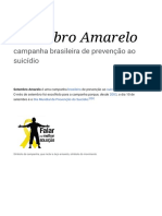 Setembro Amarelo - Wikipédia, A Enciclopédia Livre