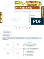 El Plano Cartesiano para Quinto Grado de Primaria