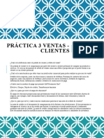 Práctica 3 Ventas - Clientes: María Gabriela Mena Montejano 173397 Diseño de Sistemas de Información 5 de Octubre de 2022