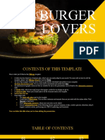 Burger Lovers Business Plan XL by Slidesgo