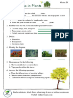 Adaptations in Plants I Class 4 Worksheet 0 2020 10 08 085203