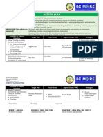Action Plan On Developmental Needs