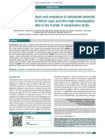 Phytochemical Analysis and Evaluation of Antioxidant Potential of PDF