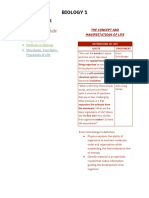 BIO 1 - Module 1