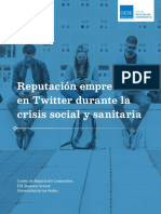 Reputación Corporativa en Twitter ESE Septiembre 2021 PDF