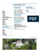 FIVB Homologated Equipment PDF