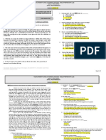 2022-2023 T2 Pre Int Final Sample Reading Answer Key PDF