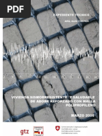 Expediente Tecnico GTZ-COSUDE