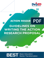 Guide to Writing an Action Research Proposal