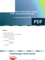 HPV Vaksin 11 Maret 2023 - Dr. Cindy Rani SpOG KFER PDF