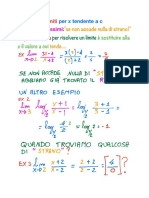 Calcolo Dei Limiti e Forme Indeterminate PDF