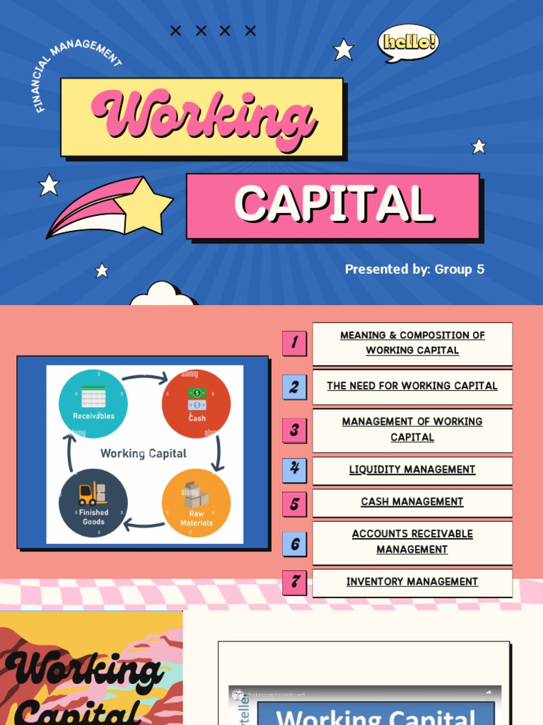 Working | PDF | Working Capital | Finance & Money Management