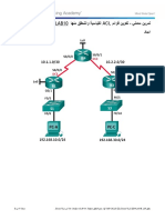 10 - 9.2.2.7 Lab - Configuring and Verifying Standard ACLs