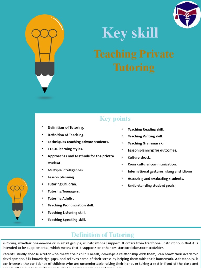 Private Tutoring | PDF
