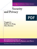 RFID Security and Privacy (Synthesis Lectures On Information Security, Privacy PDF