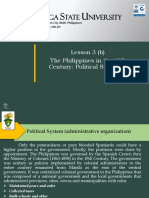 Lesson 3 (B) Political Structure in The 19th Century