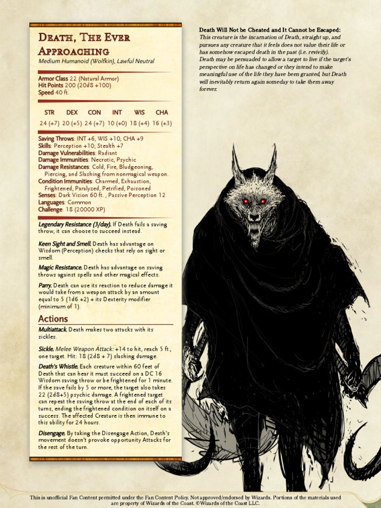 Death, The Ever Approaching | PDF