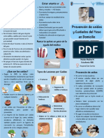 Yeso para fracturas: cuidados y prevención de caídas