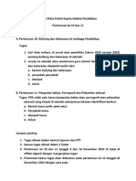 Tugas Mata Kuliah Kapita Selekta Pendidikan AP 3 E