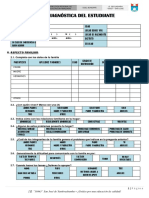 Ficha Diagnóstica Del Estudiante - Ie San José 2023