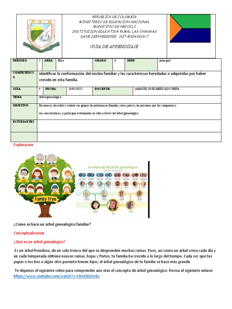 Arbol Genealogico | PDF