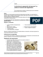 B3 Inclusion Como Funciona La Separacion de Basuras - La Separacion de Materiales en Funcion Del Magnetismo Instrucciones para Los Alumnos Ccbysa4