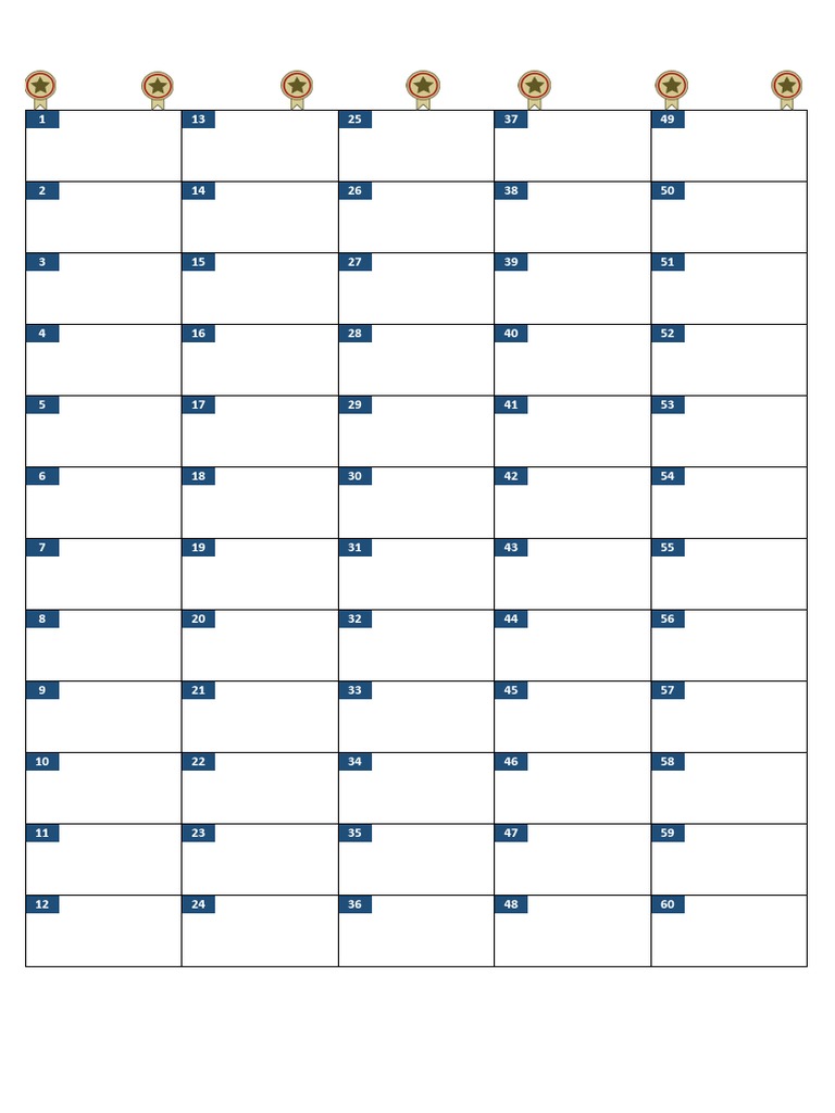 Plantilla de Rifa con 100 Números | PDF